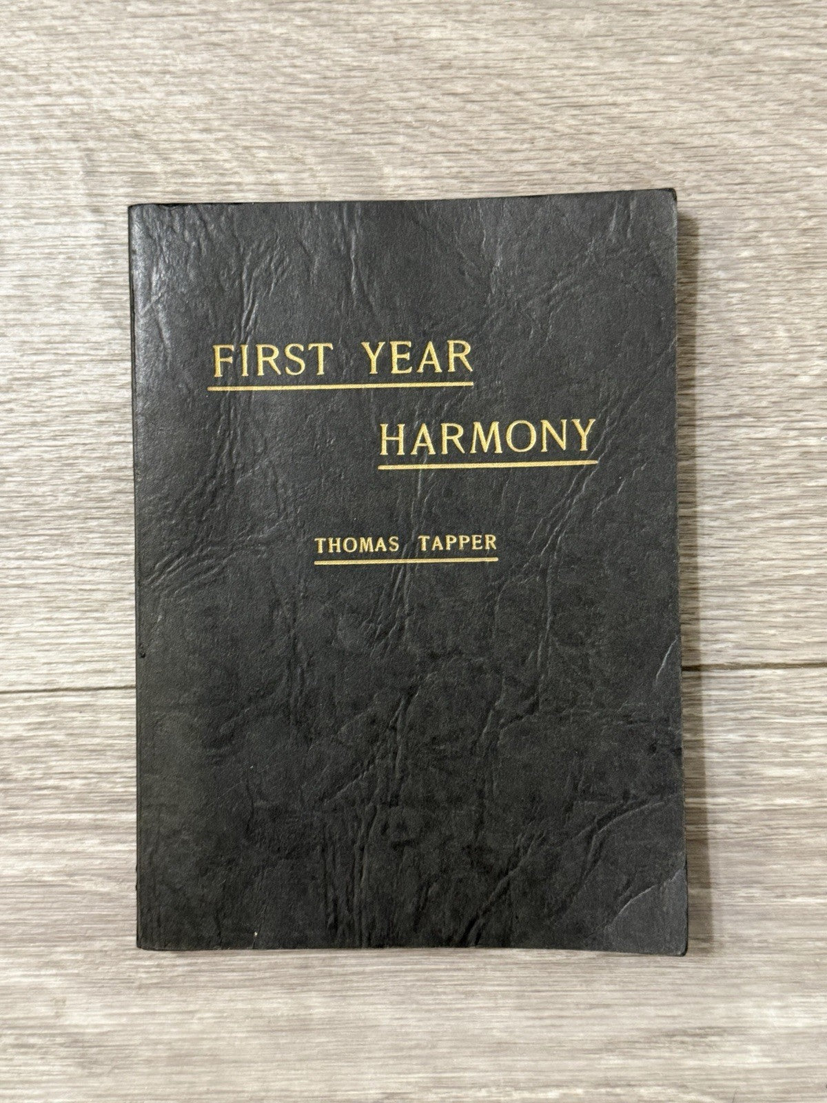 VTG First Year Harmony Thomas Tapper Vintage Small Softcover 1938 4TH Edition