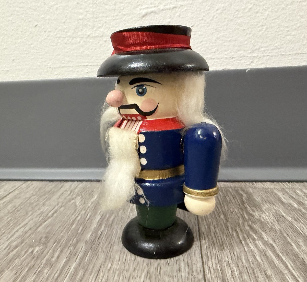 Wooden Nutcracker Soldier 5 Inch Tall Wood Christmas Holiday Decoration