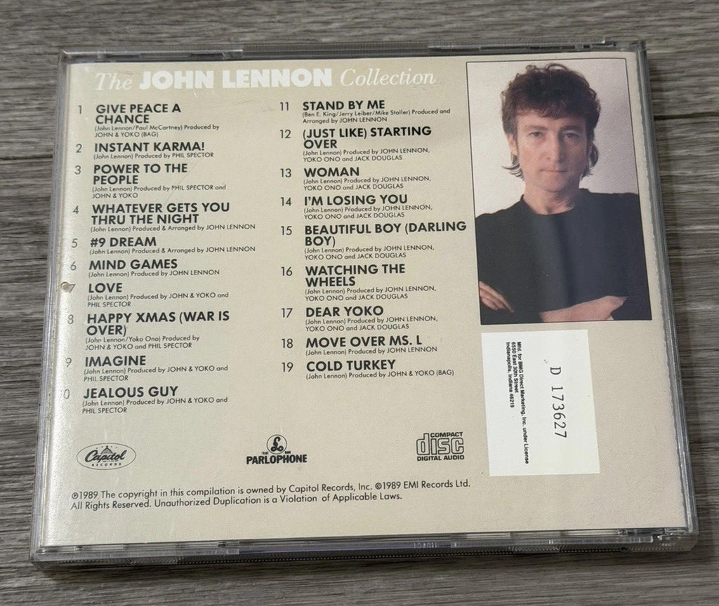 John Lennon The John Lennon Collection CD Greatest Hits Imagine Give Peace