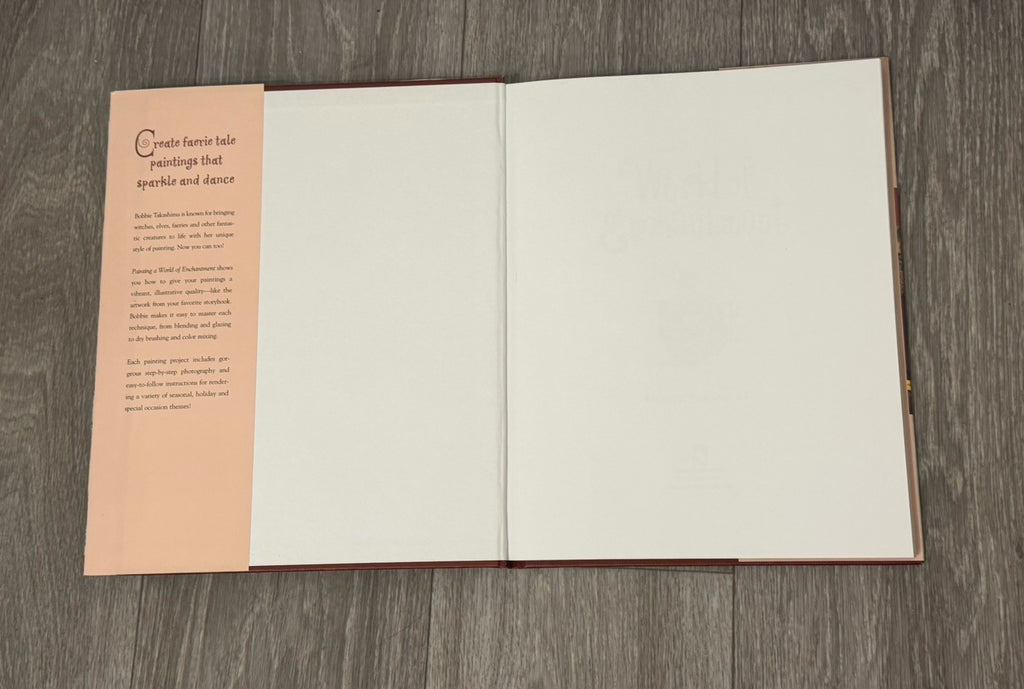 Painting a World of Enchantment Hardcover Instructional Book by Bobbie Takashima