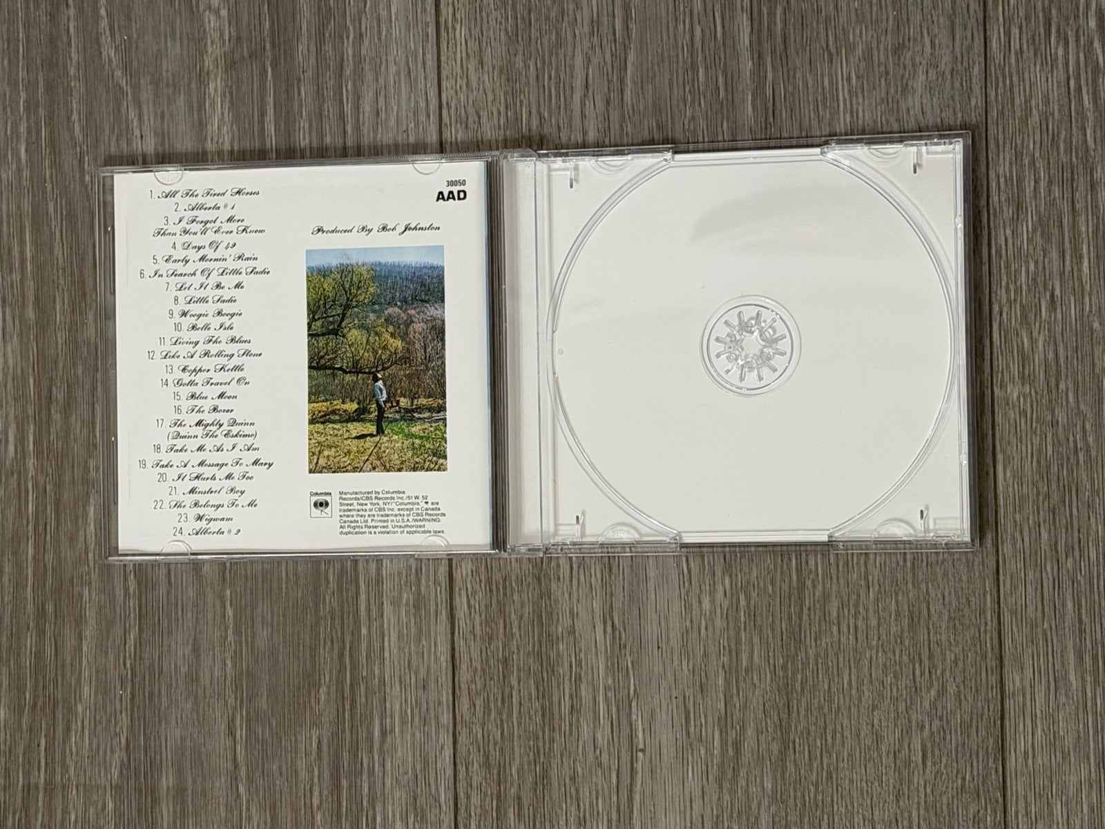 Bob Dylan, Self-Portrait, Audio CD