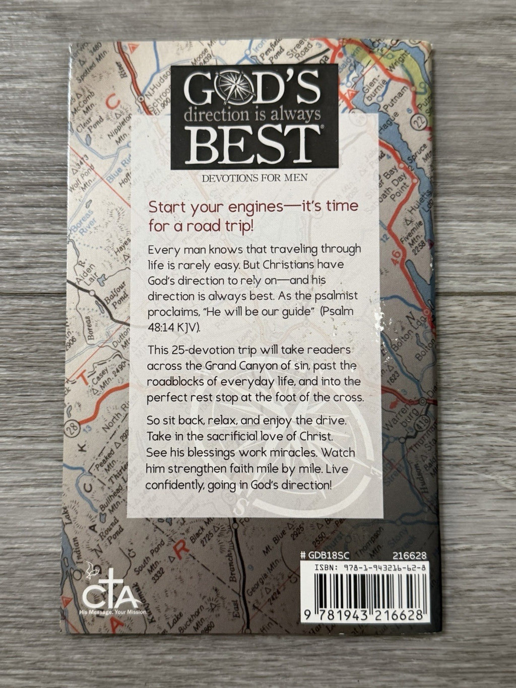 God’s Direction Is Always Best: Devotions for Men Christianity Meditation Book