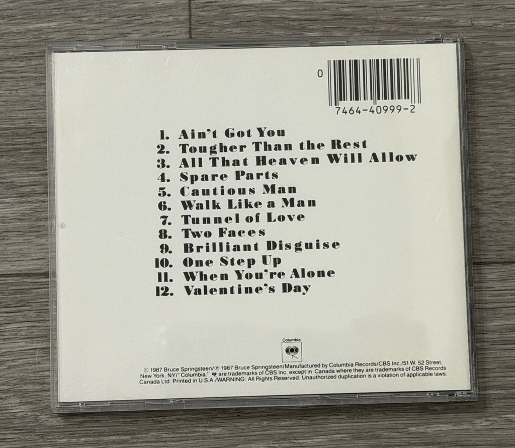 Tunnel of Love by Springsteen, Bruce (CD, 1987)