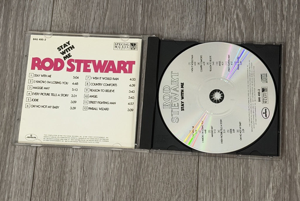 Rod Stewart Stay With Me 1992 Special Music Audio CD