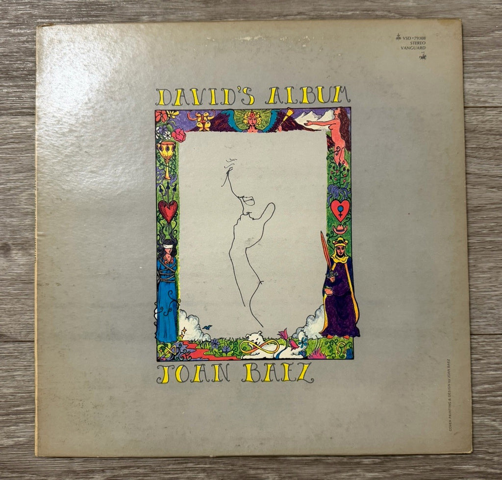 JOAN BAEZ” David's Album”  1969 Stereo Vinyl Vanguard  LP