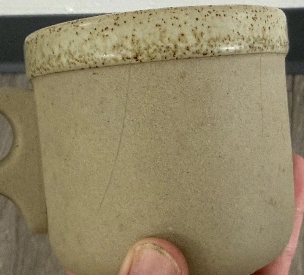 Fitz & Floyd, Stoneware/Pottery, Novelty Mustache Mug/Cup Character Face, 1970's
