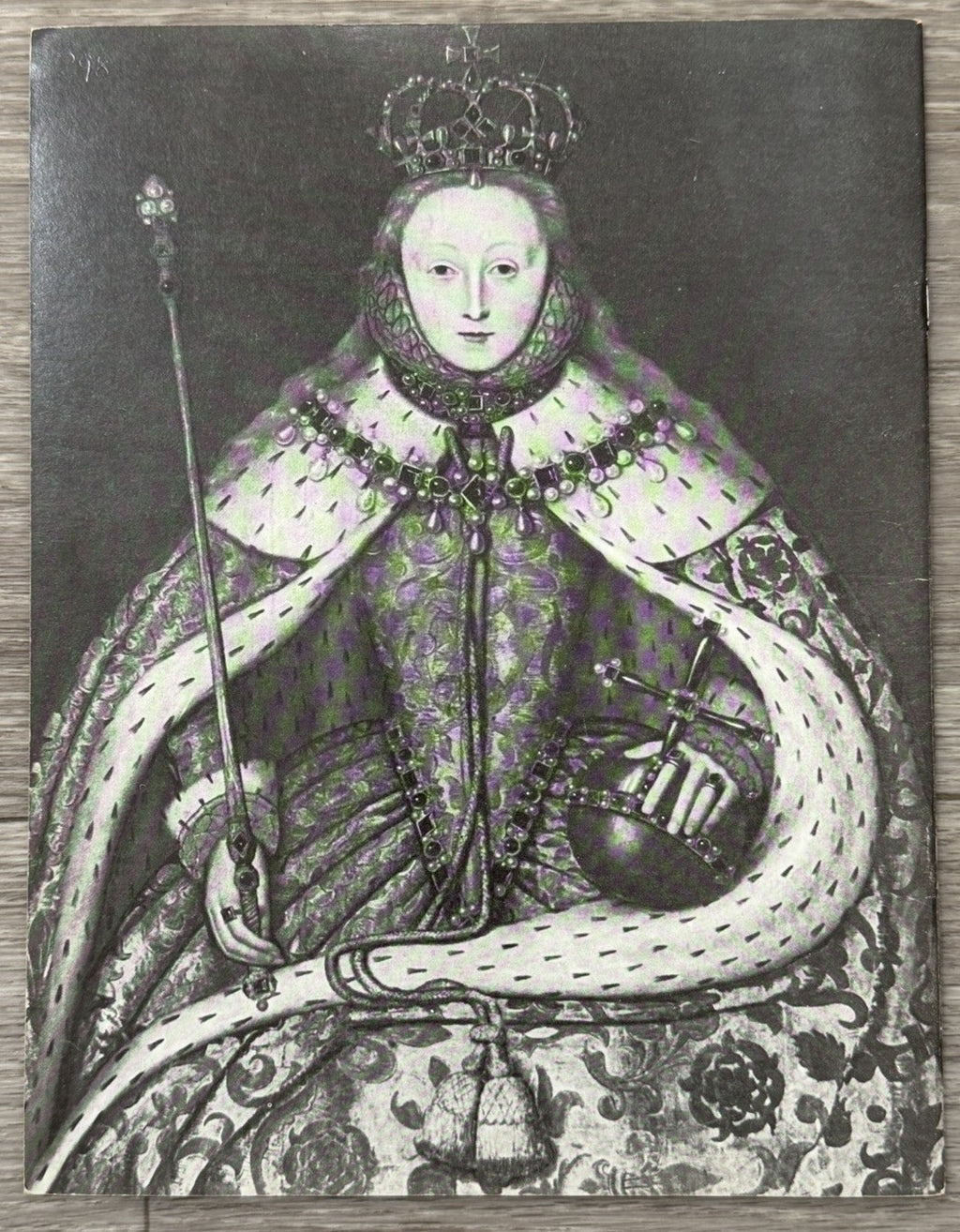 QUEEN ELIZABETH I by G. W. O. Woodward 1972 Booklet Pitkin Pictorials UK
