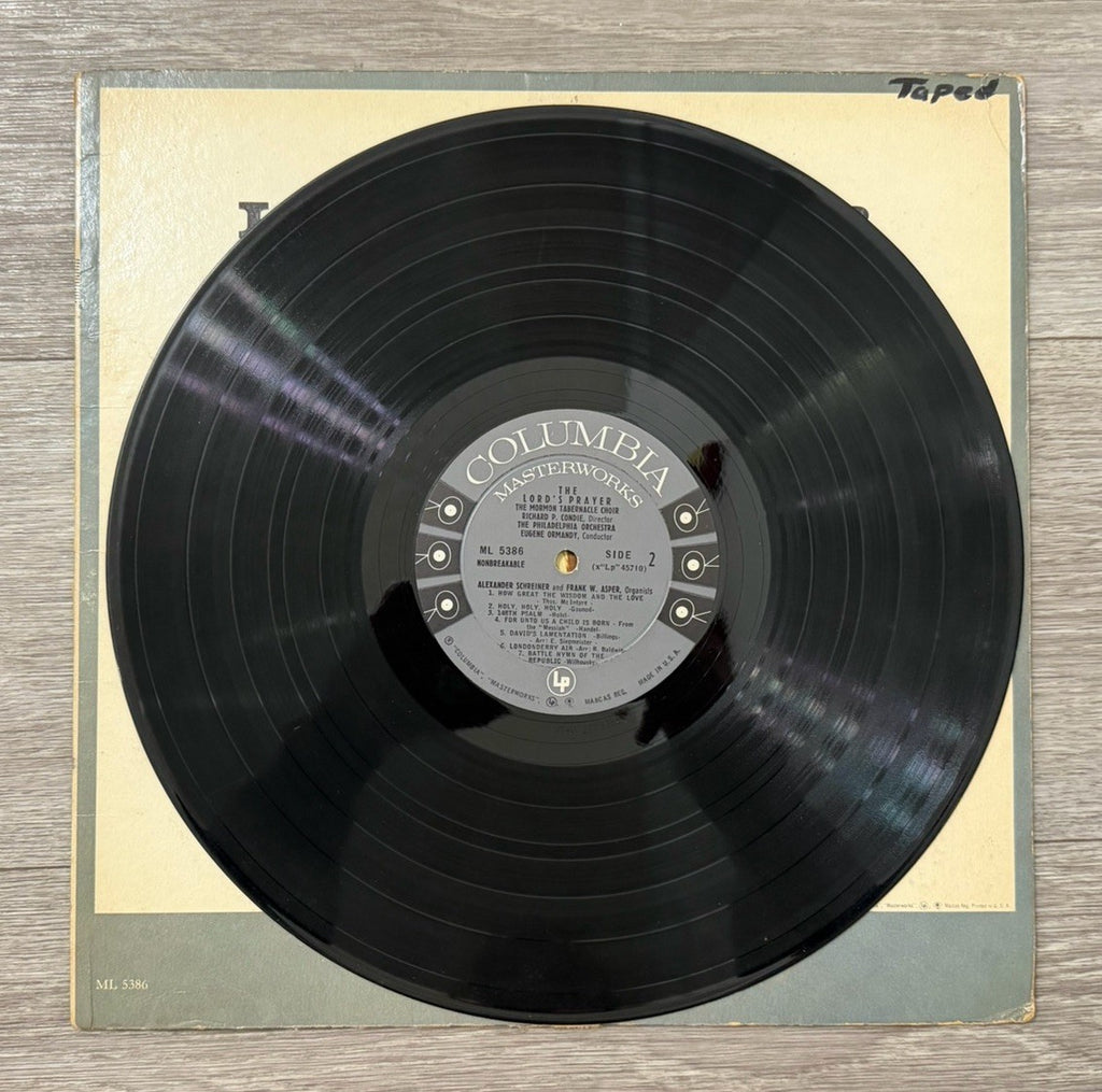 "The Lord's Prayer" Vinyl LP