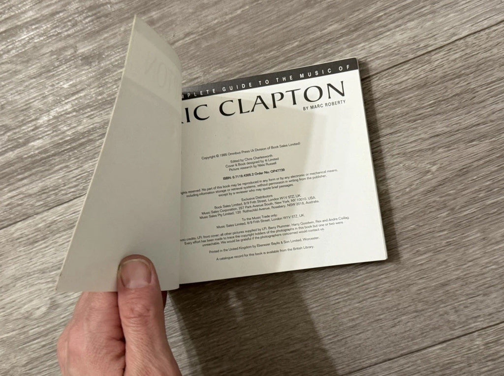 The Complete Guide To Eric Clapton By Marc Roberty 1995