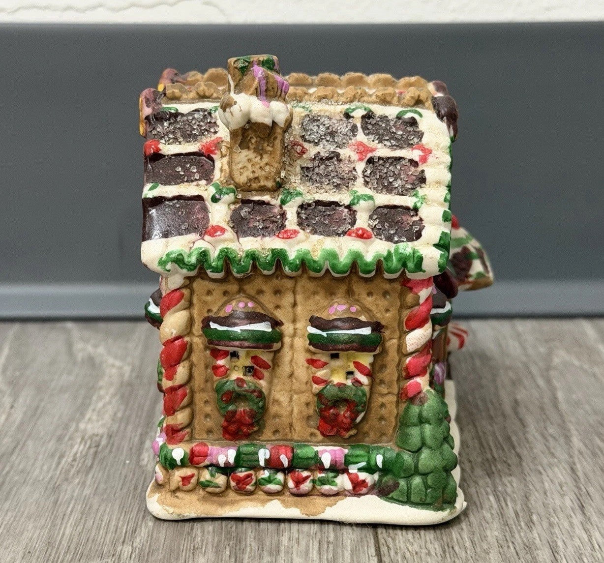 Vintage Ginger Frost Lane 2005 CAKE SHOP Christmas Collectible Village Holiday