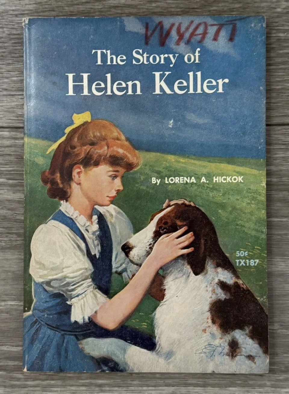 Vtg 1962 The Story of Helen Keller by Lorena A. Hickok Scholastic Paperback