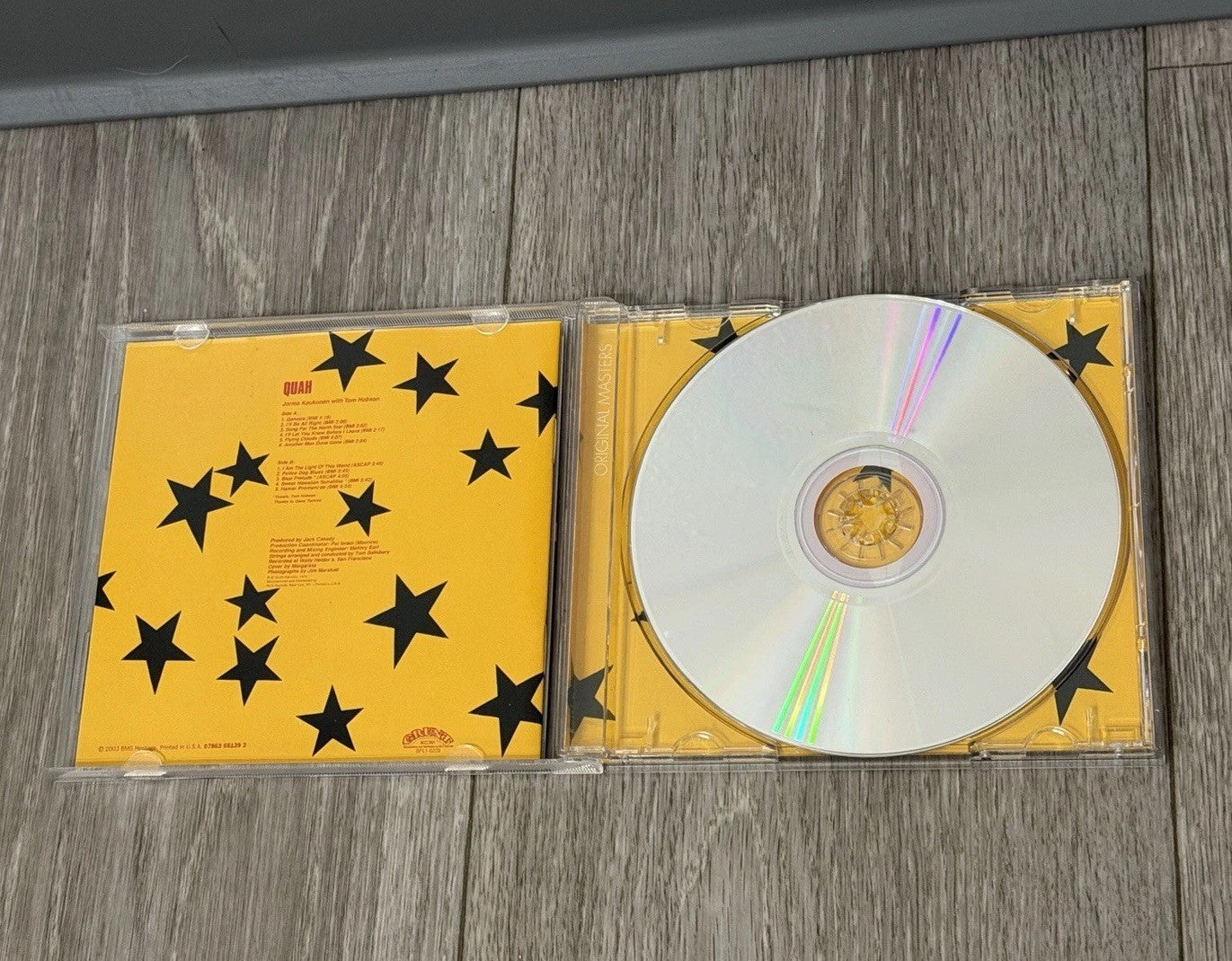 Jorma Kaukonen/Jefferson Airplane - Quah CD
