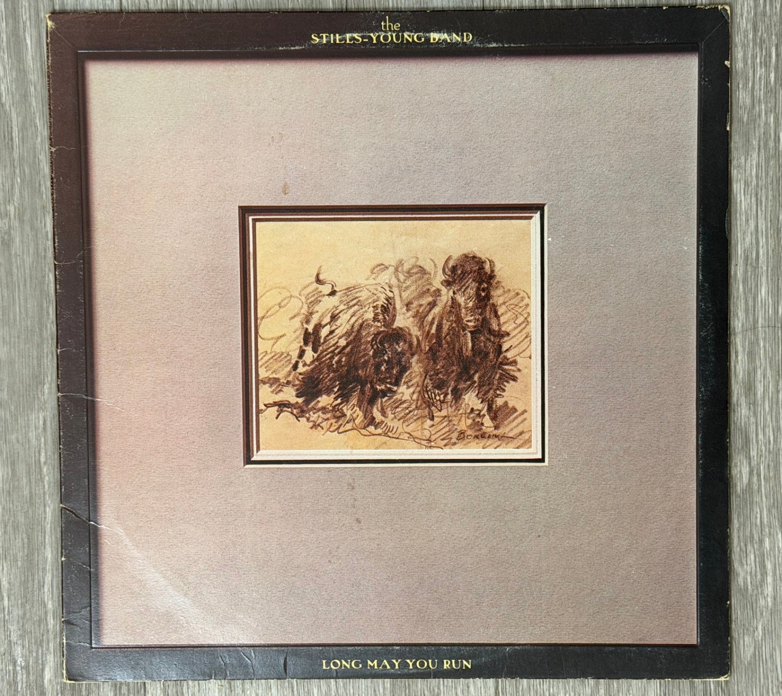 The Stills-Young Band - Long May You Run LP Vinyl Record Album MS2253 G+
