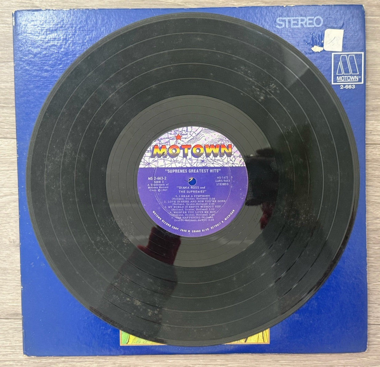 Diana Ross And The Supremes Greatest Hits, Deluxe Package, Stereo MS-663-MP