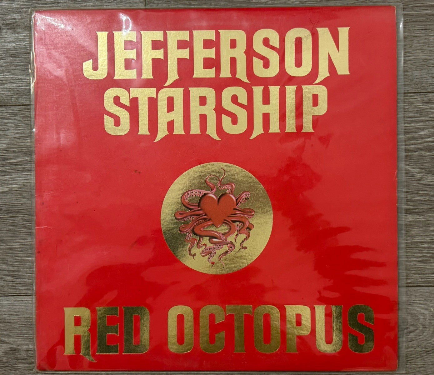 JEFFERSON STARSHIP - Red Octopus (1975) - 12" Vinyl Record LP Good