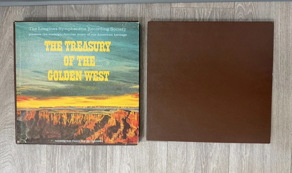 Treasury of the Golden West - Longines Multi-LP Box 6 Record Set - VG+