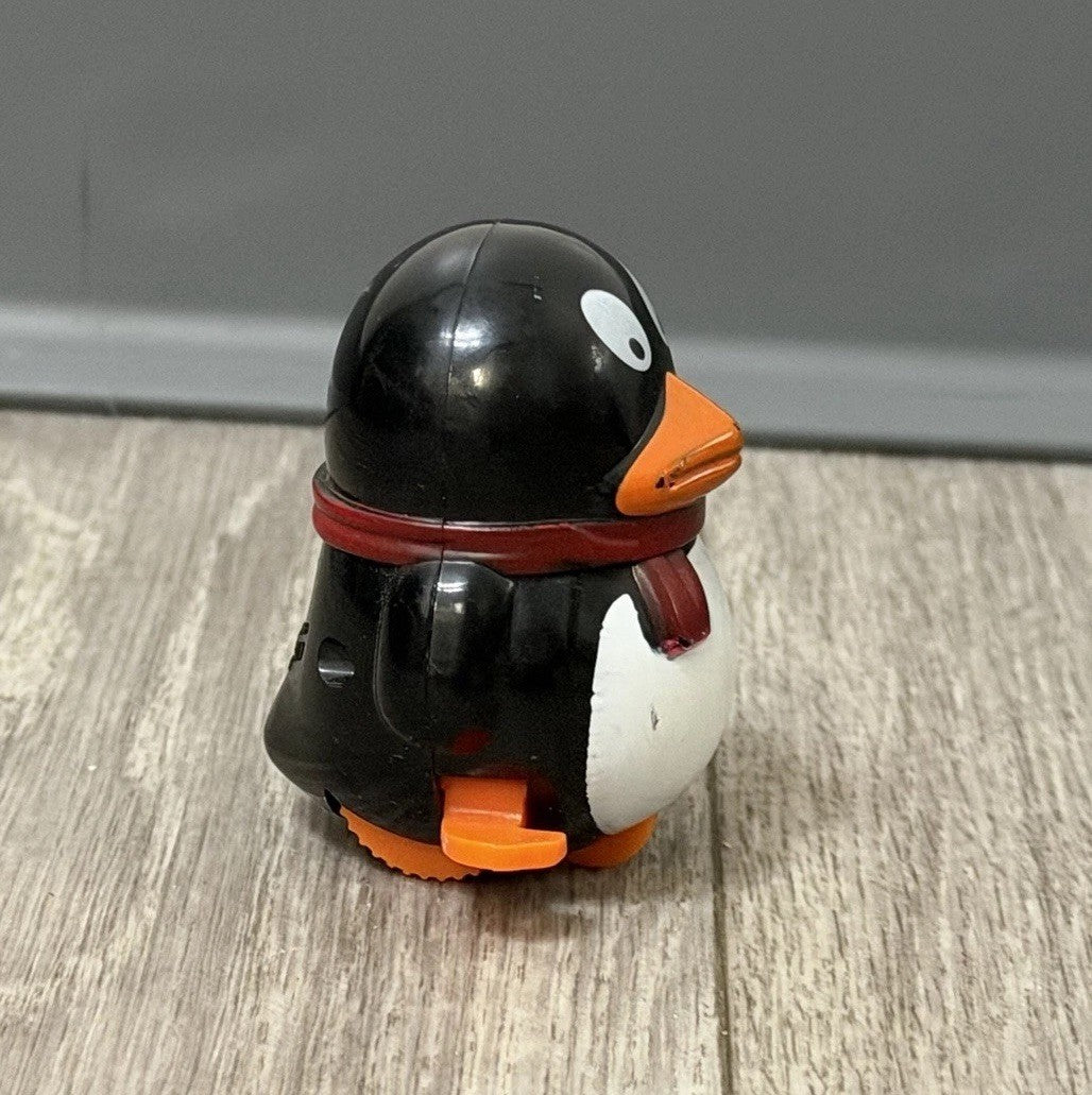 Vintage Robin Reed PENQUIN WIND UP TOY Winter Christmas Holiday Toy