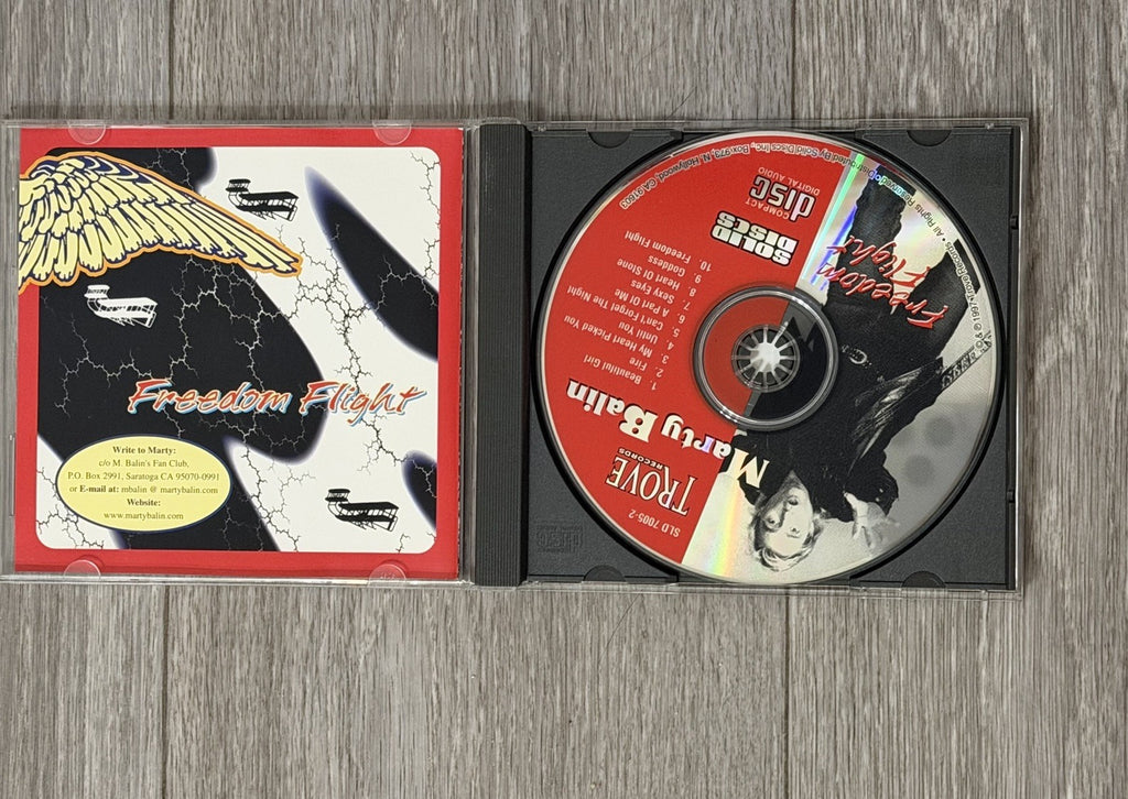 VV Freedom Flight ~ Marty Balin ~ Rock ~ CD VG+