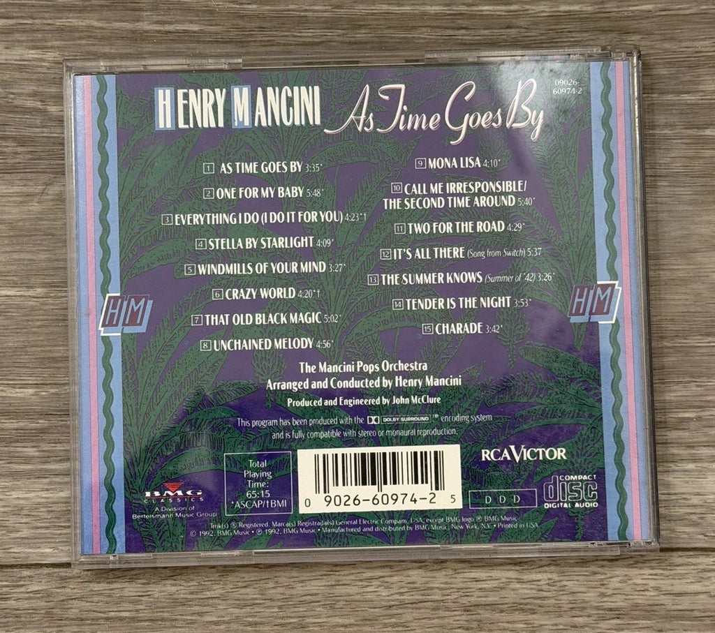 HENRY MANCINI - AS TIME GOES BY USED CD