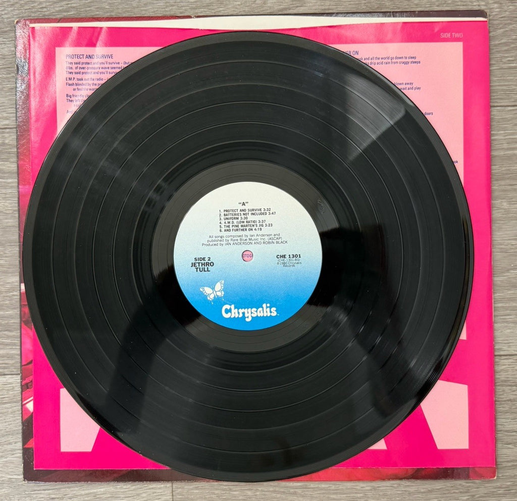 Vinyl LP - JETHRO TULL / A  1980 CHE 1301 Chrysalis