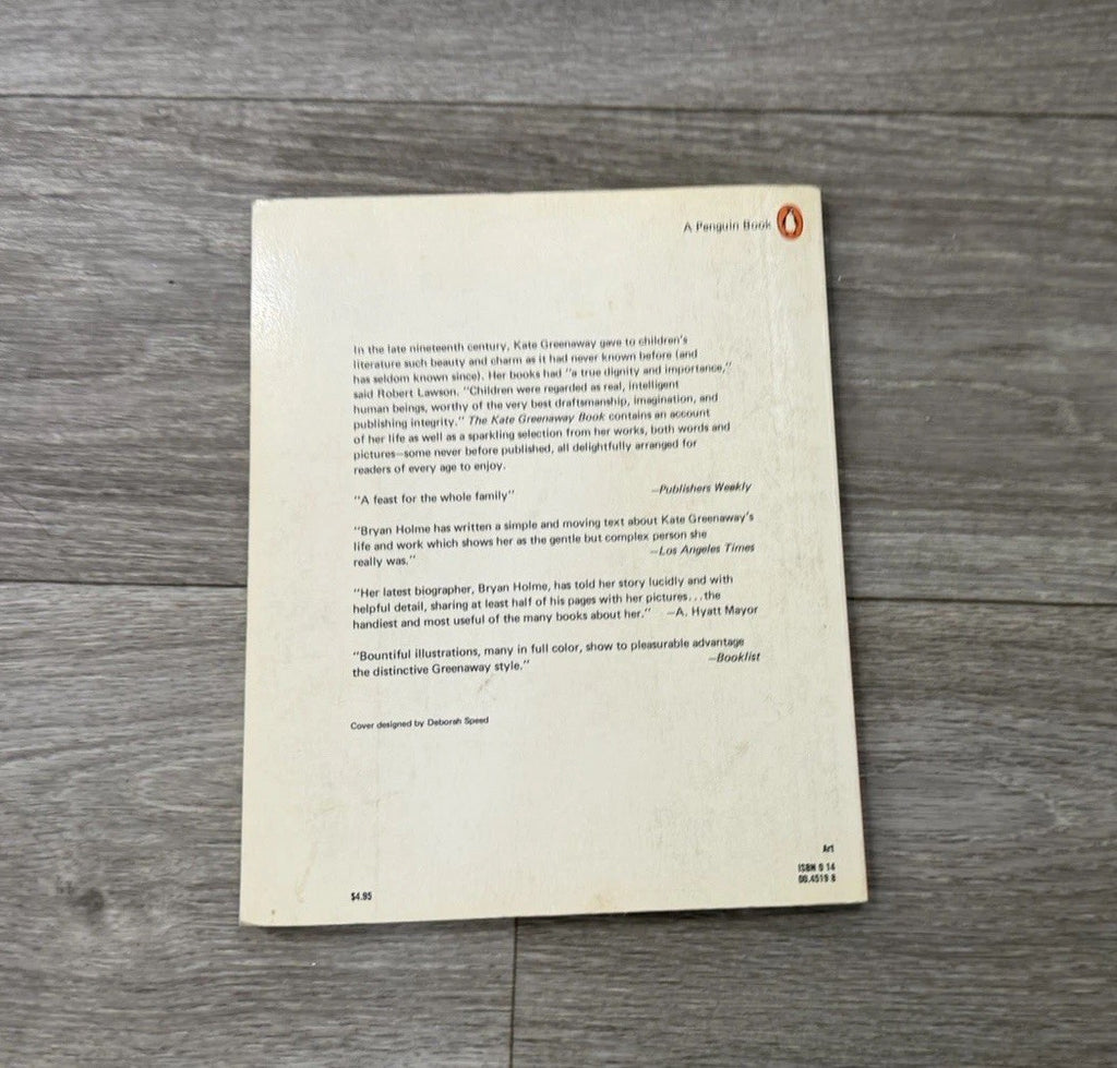 The Kate Greenway Book by Bryan Holme 1977 Paperback (Penquin Book)