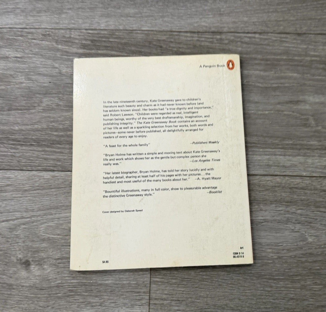The Kate Greenway Book by Bryan Holme 1977 Paperback (Penquin Book)
