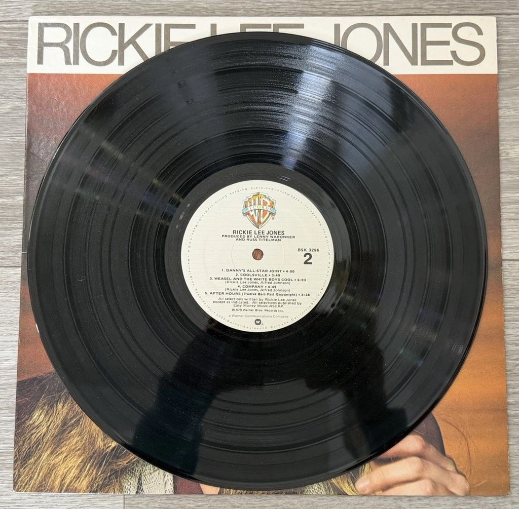 RICKIE LEE JONES - Self Titled (1979) - 12" Vinyl Record LP - GOOD