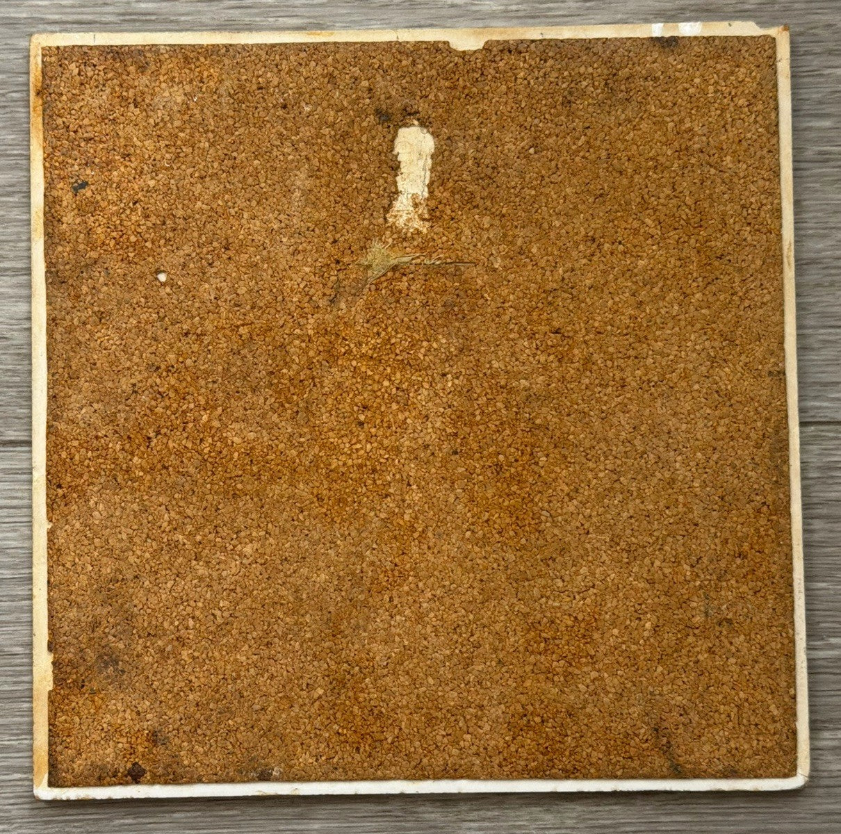 Elim Lutheran Church Hooper, Nebraska 1871-1971 Black & White Tile Trivet Cork