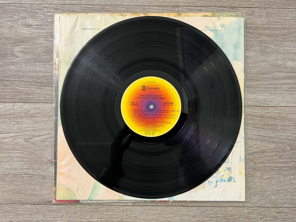 DAVID CROSBY & GRAHAM NASH ( WIND ON THE WATER ) ORIG VINYL LP
