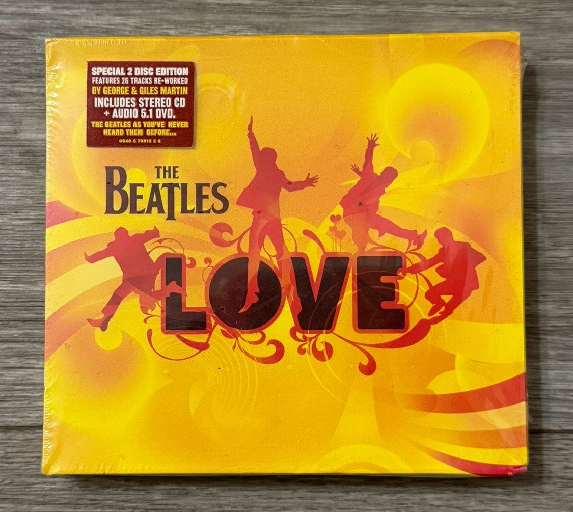 Love by The Beatles  (2006, CD) SEALED