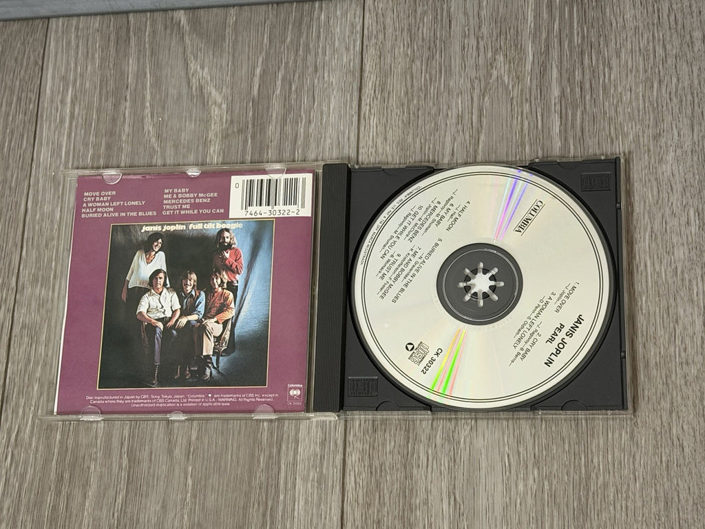 Pearl by Janis Joplin & the Full Tilt Boogie Band/Janis Joplin (CD, Oct-1990)