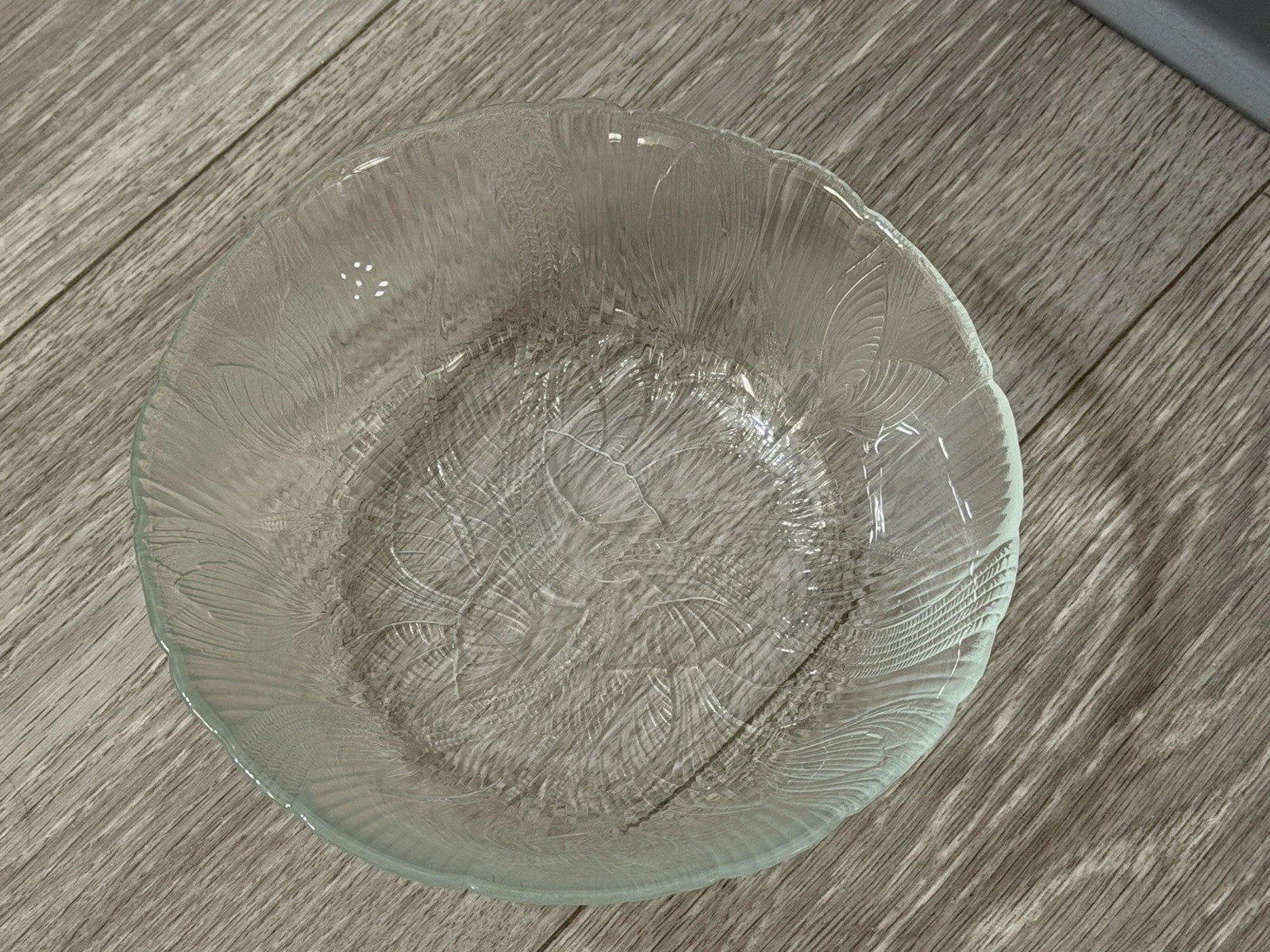 Vintage ONE Arcoroc Glass Canterbury Crocus 6.25" Cereal/Salad Bowl REPLACEMENT