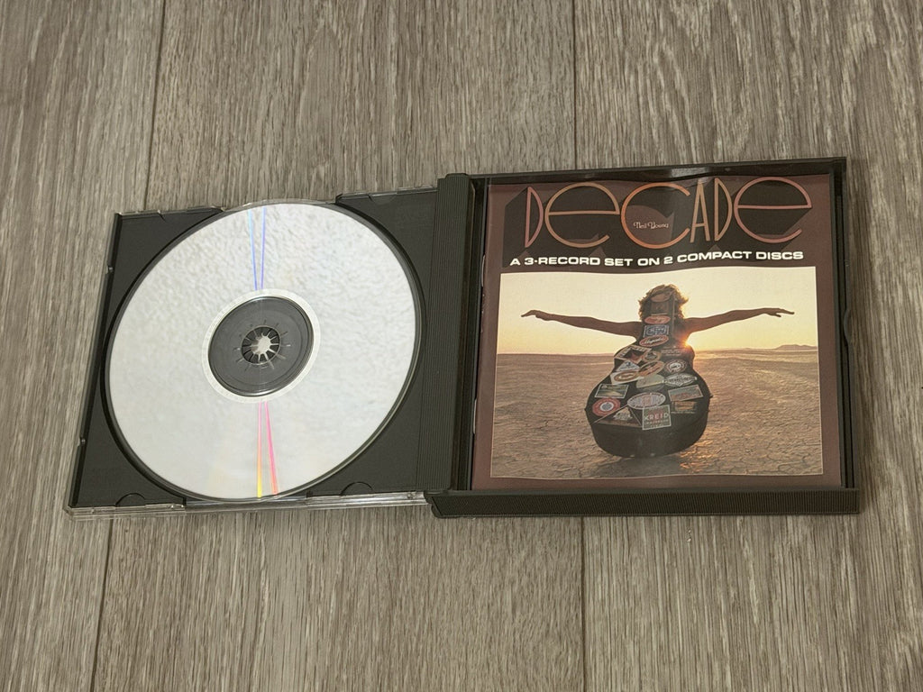 Neil Young Decade 2 CD Set 2257-2 Reprise Classic Rock 1977