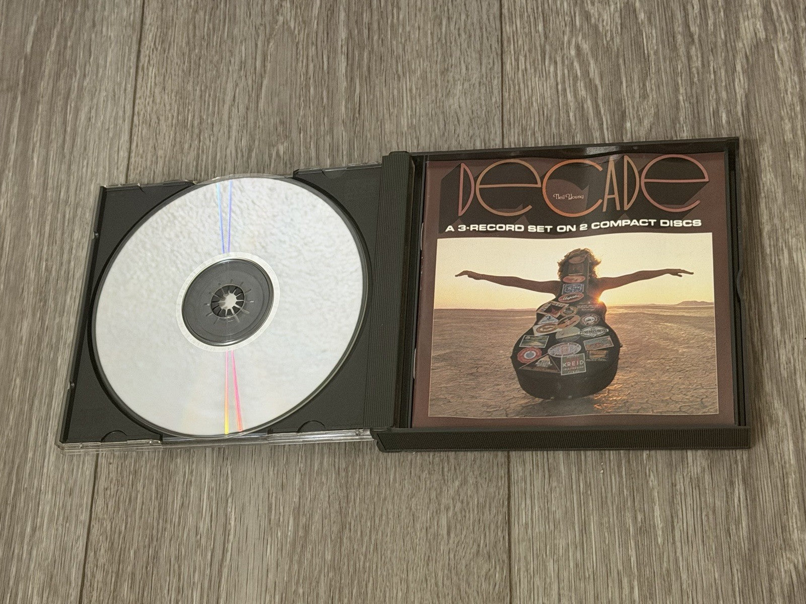 Neil Young Decade 2 CD Set 2257-2 Reprise Classic Rock 1977