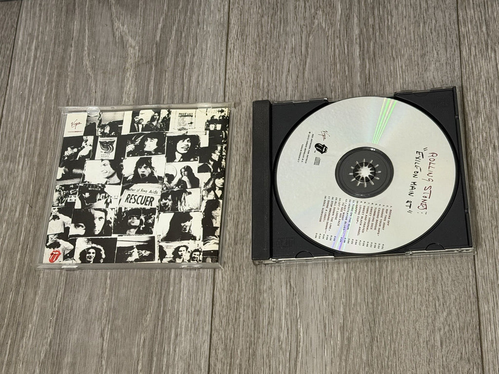 The Rolling Stones Exile On Main Street CD Cracked Case