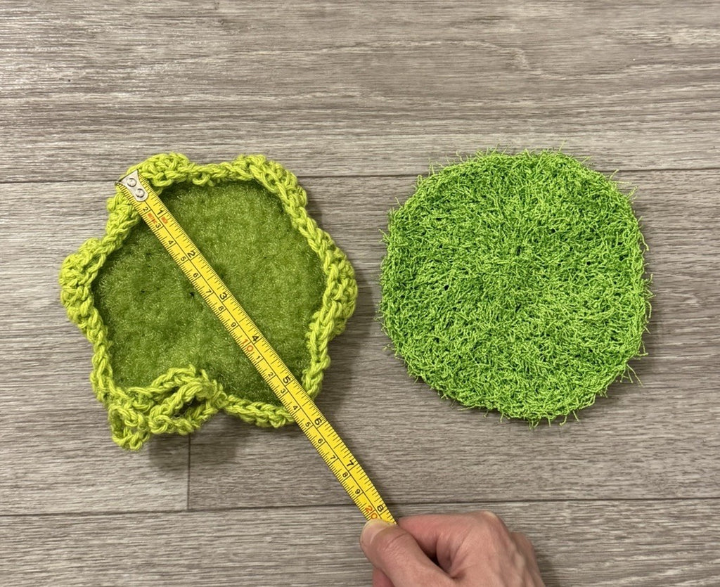 St. Patrick’s Day Crochet Dish Scrubby Set Of Two Handmade