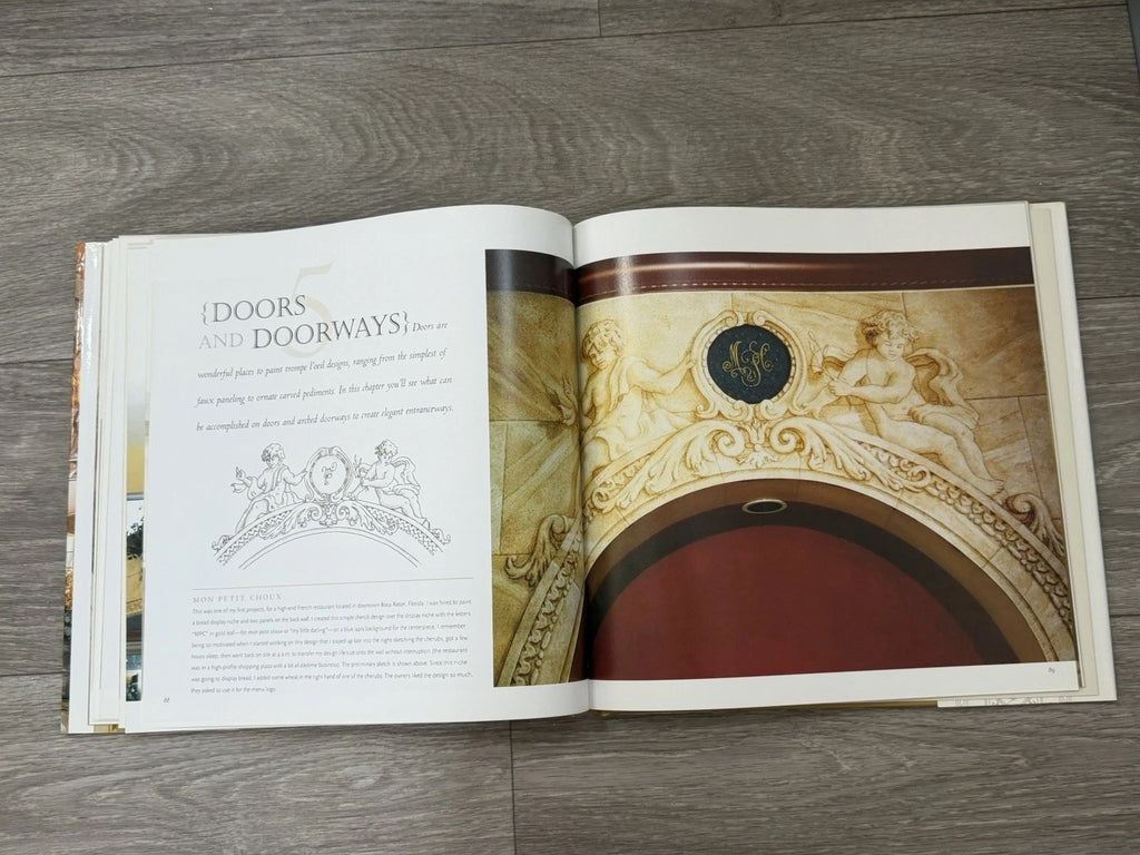 The Art Of Trompe L’oeil Murals By Yves Lanthier First Edition