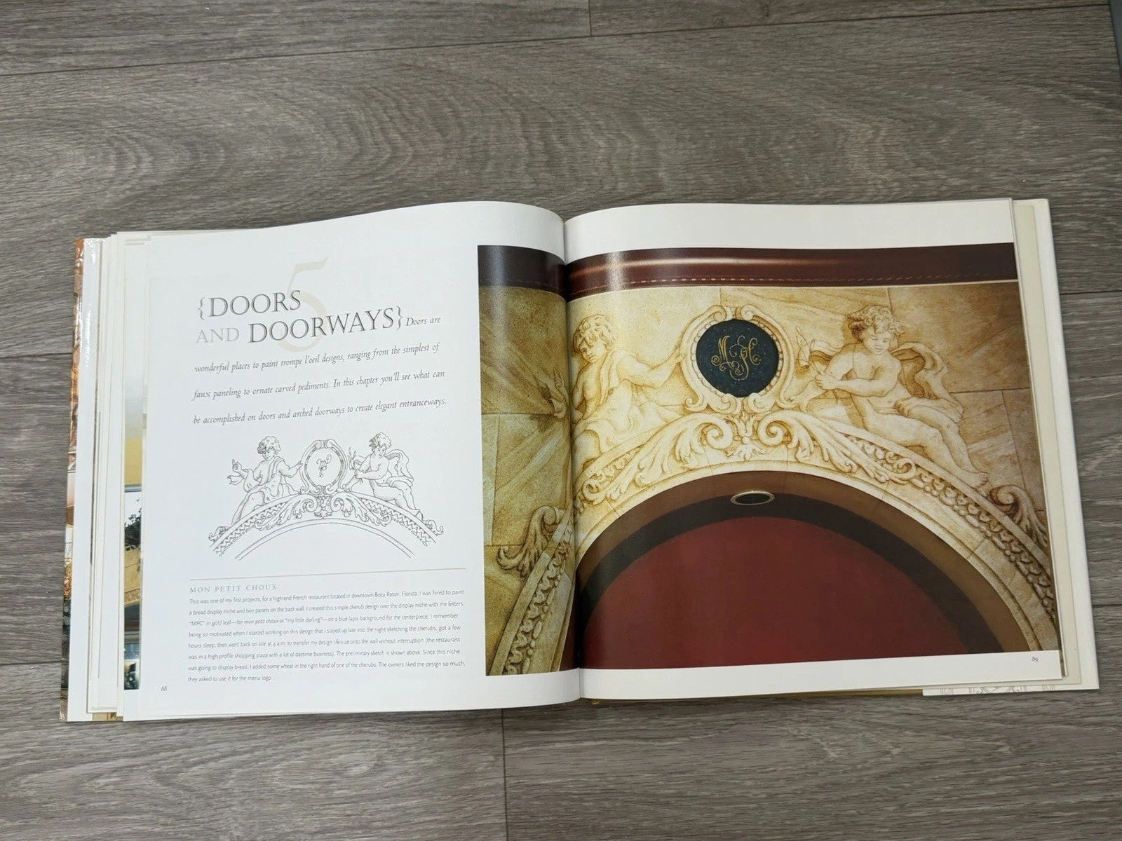 The Art Of Trompe L’oeil Murals By Yves Lanthier First Edition