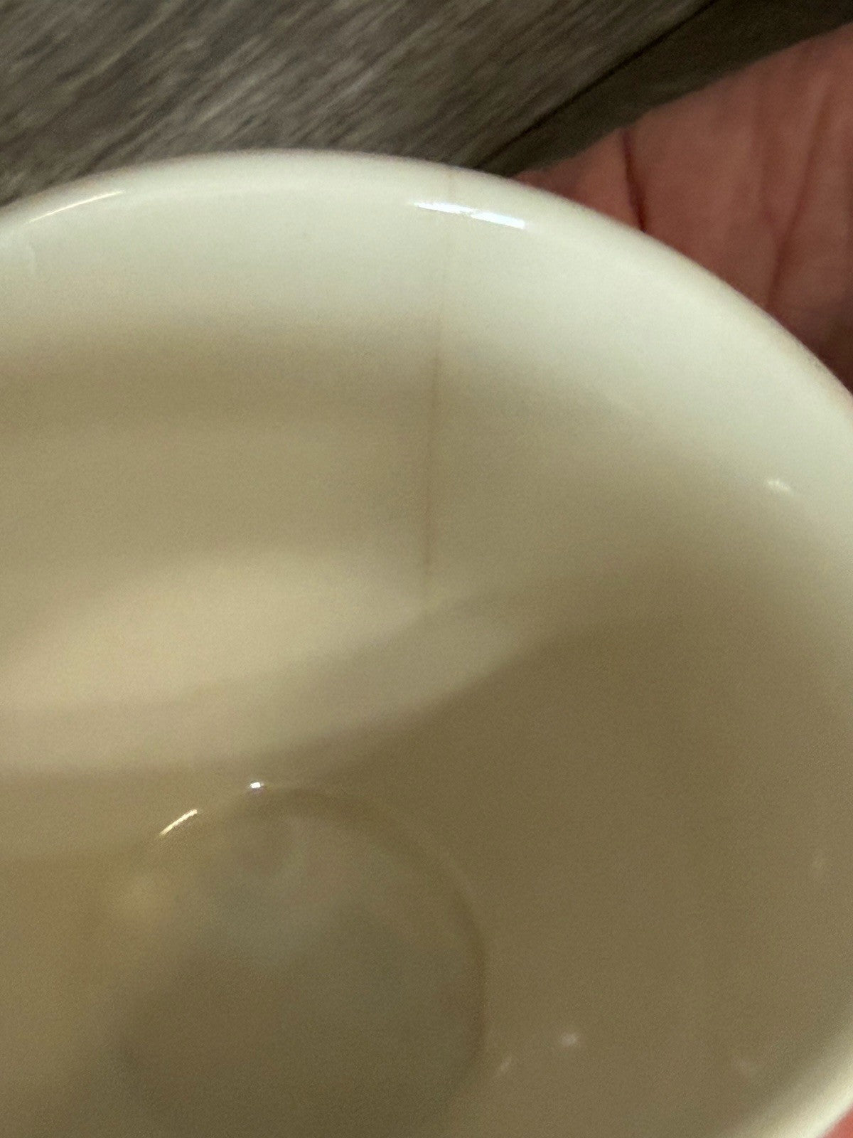 Churchill England Blue Willow Ceramic Teacup & Saucer England HAIRLINE CRACK