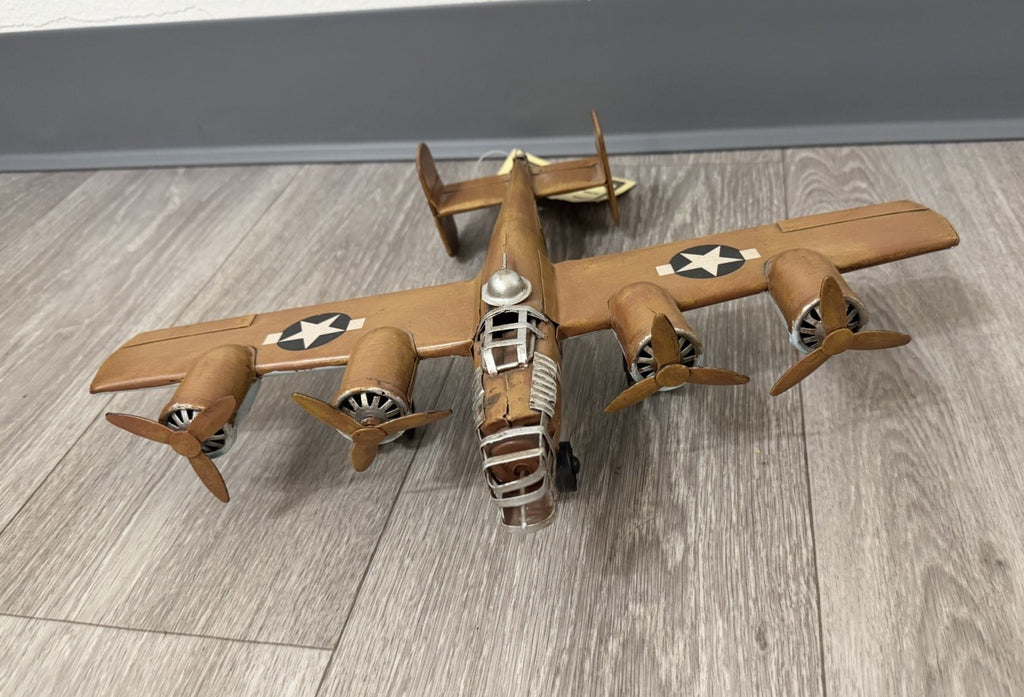 Vintage Cheungs JA-0058 B-24  Airplane Plane With Tag