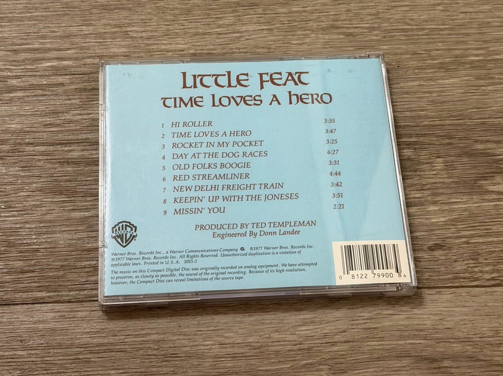 Little Feat / Time Loves A Hero (Rhino Flashback) CD- Little Feat - Audio..