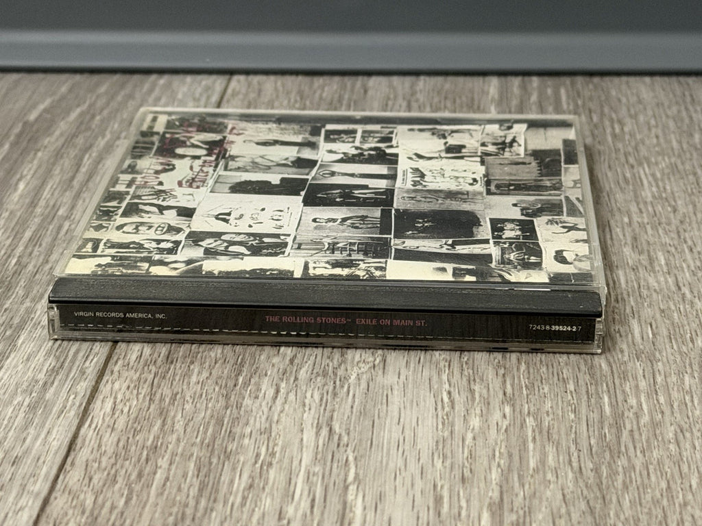 The Rolling Stones Exile On Main Street CD Cracked Case