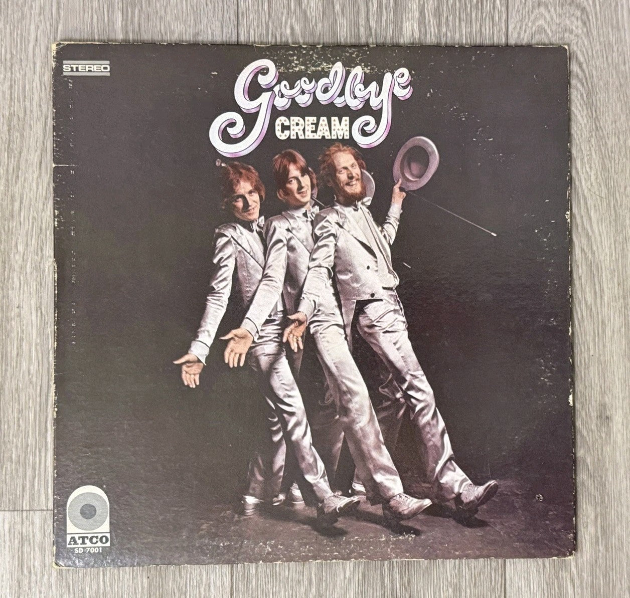 Cream - Goodbye Cream Orig ATCO U.S. pressing (SD‑7001) W/ factory cut‑out