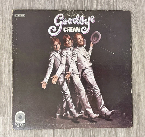 Cream - Goodbye Cream Orig ATCO U.S. pressing (SD‑7001) W/ factory cut‑out