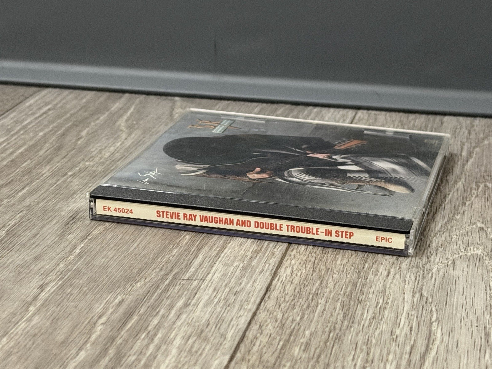 In Step by Stevie Ray Vaughan/Stevie Ray Vaughan & Double Trouble Cracked Case