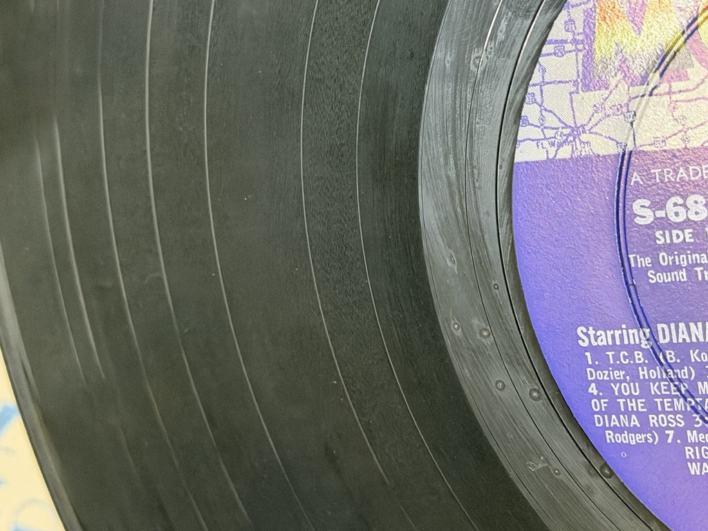 The original sound track from TCB Motown - Diana Ross & The Temptations VG/VG