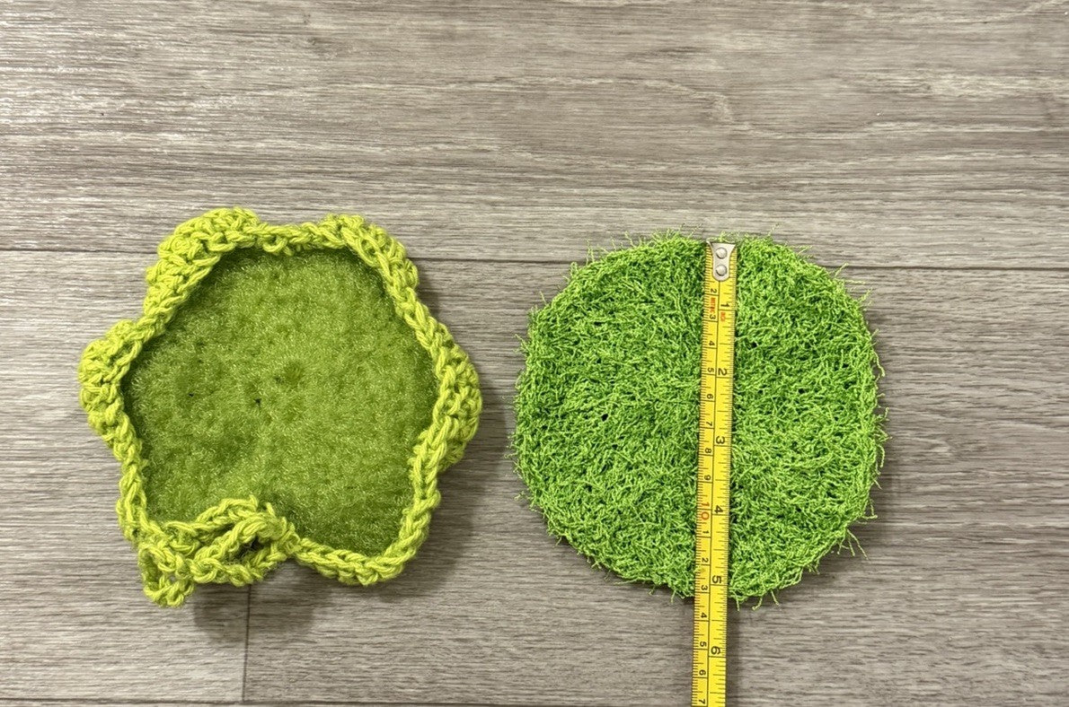 St. Patrick’s Day Crochet Dish Scrubby Set Of Two Handmade