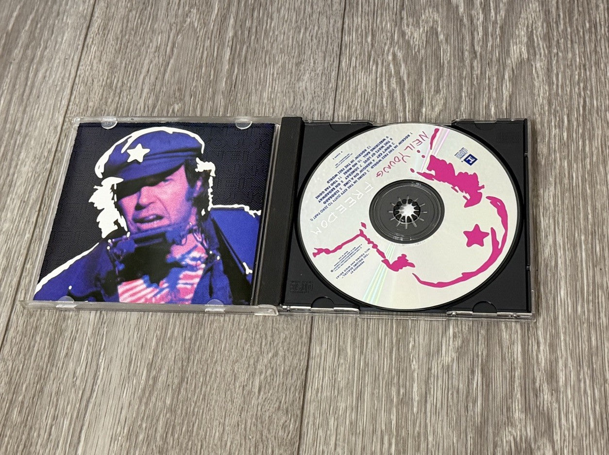 Neil Young - Freedom CD 1989 Excellent Condition Classic Rock Reprise Records