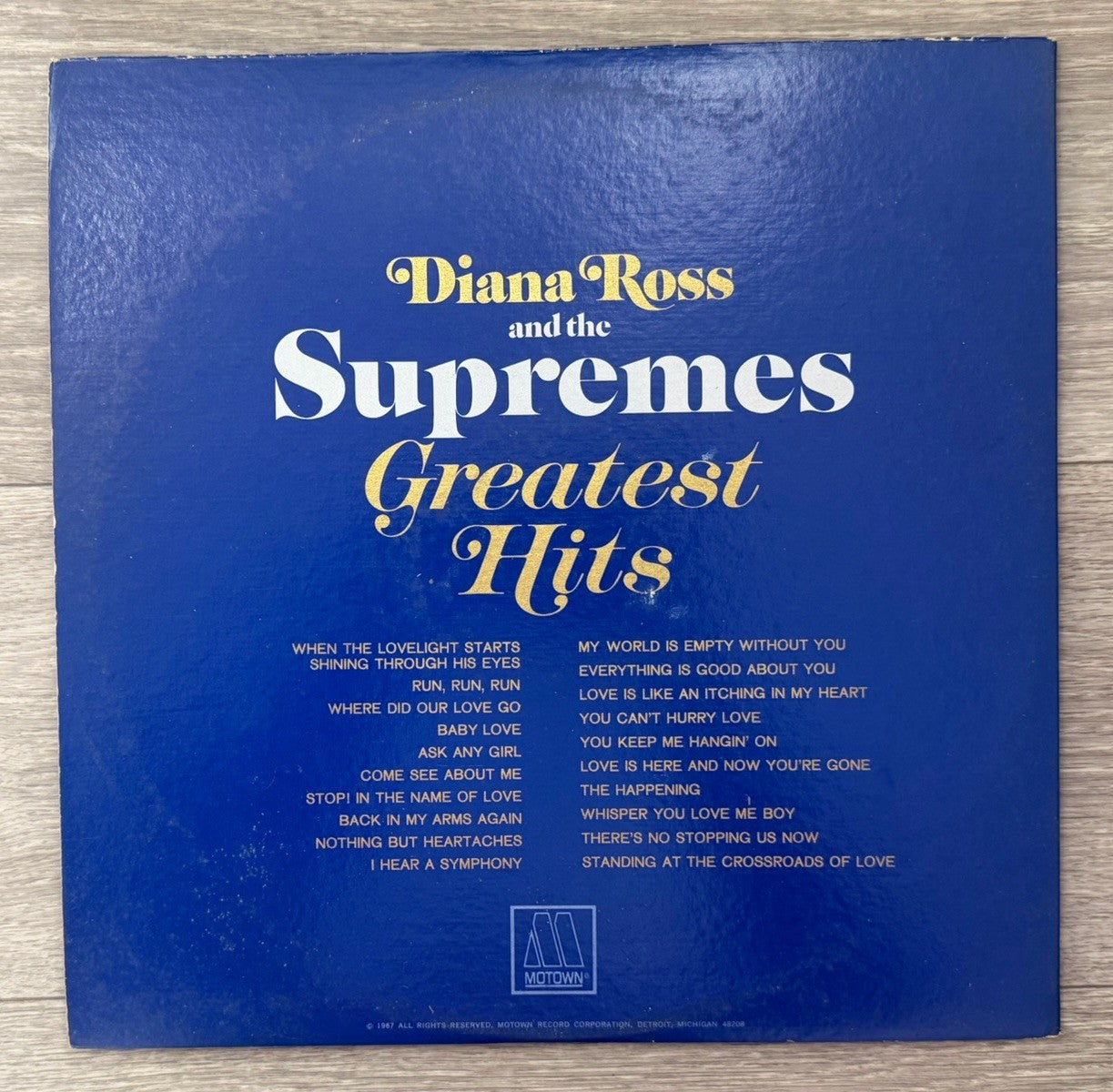 Diana Ross And The Supremes Greatest Hits, Deluxe Package, Stereo MS-663-MP