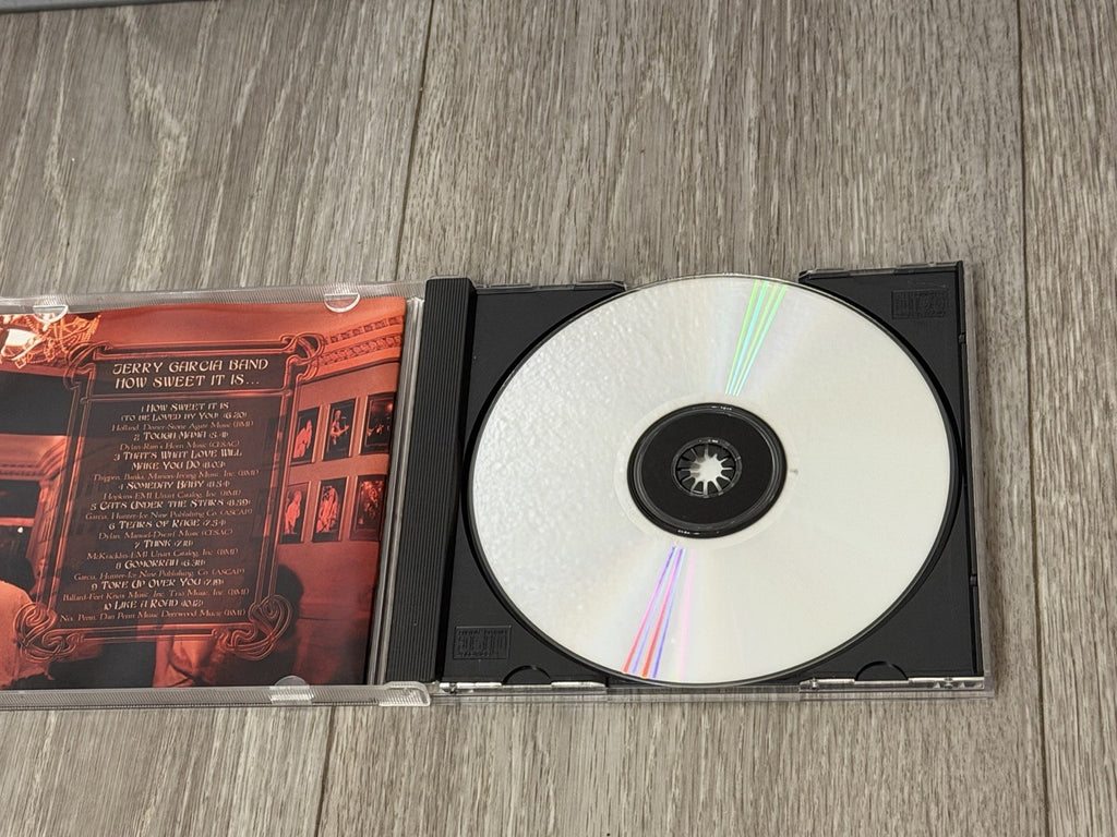 Jerry Garcia Band How Sweet It Is 1990 CD JGB Warfield Grateful Dead🔥🔥